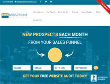 Tablet Screenshot of midstreammarketing.com